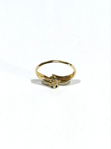 51 Bague en or champagne 18 carats et saphirs 58 Facettes 1792519