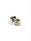 51 Bague en or champagne 18 carats et saphirs 58 Facettes 1792519