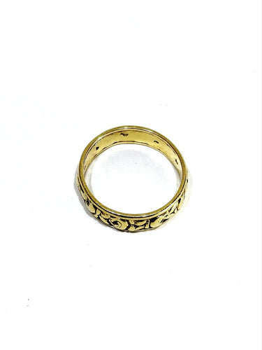 52 Art Nouveau - Bague en or jaune 18 carats 58 Facettes 1792542