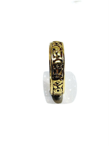 52 Art Nouveau - Bague en or jaune 18 carats 58 Facettes 1792542