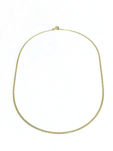 Chaîne maille marine en or jaune 18 carats 58 Facettes 1792561
