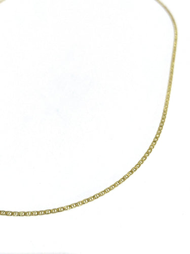 Chaîne maille marine en or jaune 18 carats 58 Facettes 1792561