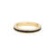 Bague 49 Bague alliance éternité vintage en or jaune 18 carats et onyx noir 58 Facettes G13207