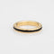 Bague 49 Bague alliance éternité vintage en or jaune 18 carats et onyx noir 58 Facettes G13207