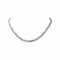 Collier maille tressée en or blanc 58 Facettes 5366758CN