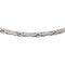 Collier maille tressée en or blanc 58 Facettes 5366758CN