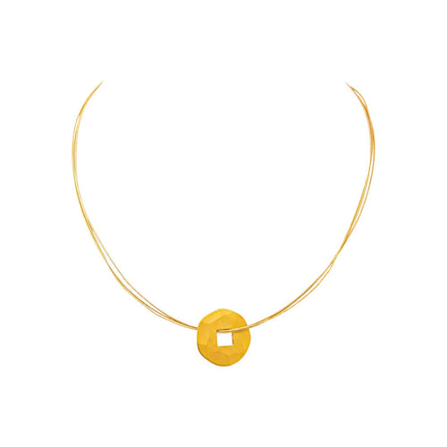 Dinh Van Pièce Chinoise - Collier en or jaune 58 Facettes 5707103CN