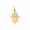Pendentif Main de Fatma en or jaune 58 Facettes 5736186CN