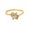 47 Bague en or jaune 18 carats et diamants 58 Facettes 5707367CN