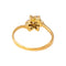47 Bague en or jaune 18 carats et diamants 58 Facettes 5707367CN