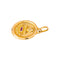 Augis Médaille d'amour - Pendentif en or jaune, rubis synthétiques et diamant 58 Facettes 5713473CN