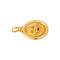 Augis Médaille d'amour - Pendentif en or jaune, rubis synthétiques et diamant 58 Facettes 5713473CN