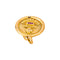 Augis Médaille d'amour - Pendentif en or jaune, rubis synthétiques et diamant 58 Facettes 5713473CN