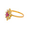 51 Bague marquise en or jaune, rubis et diamants 58 Facettes 5714239CN