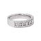 53 Bague bandeau en or blanc et diamants 58 Facettes 5762207CN