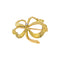 Broche trèfle en or jaune et diamant 58 Facettes 5753230CN