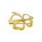 Broche trèfle en or jaune et diamant 58 Facettes 5753230CN