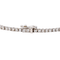 Bracelet ligne en or blanc et diamants 58 Facettes 5990507RV