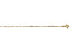 Chaîne Figaro en or rose 18 carats 58 Facettes 1792978