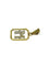Pendentif M en or jaune, or blanc et diamants 58 Facettes 1793066