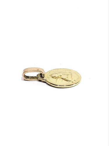 Médaille Ange Gabriel en or jaune et rose 58 Facettes 1793144
