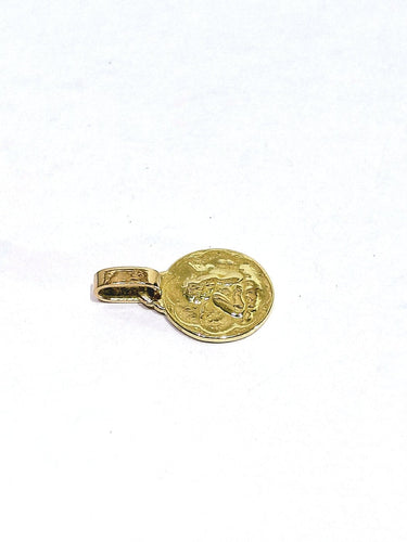Médaille Ange Gabriel en or jaune et rose 58 Facettes 1793144