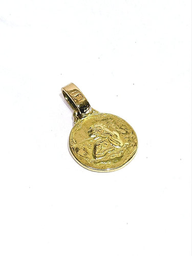 Médaille Ange Gabriel en or jaune et rose 58 Facettes 1793144