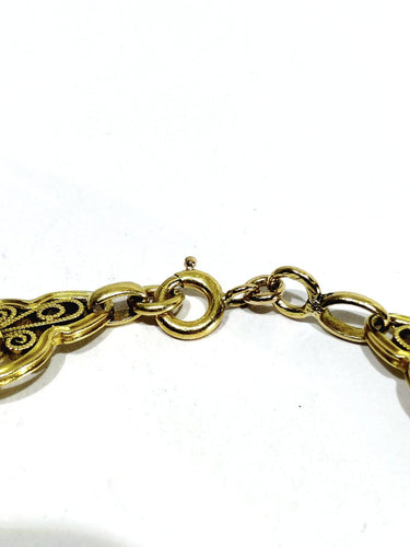 Bracelet Art Nouveau / Art Déco en or jaune 58 Facettes 1793296
