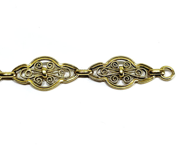 Bracelet Art Nouveau / Art Déco en or jaune 58 Facettes 1793296