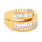 Bague 59.5 Bague crossover vintage en or 18k et diamants 58 Facettes 0D09FEB1FC36485C9247DD25D5494F37