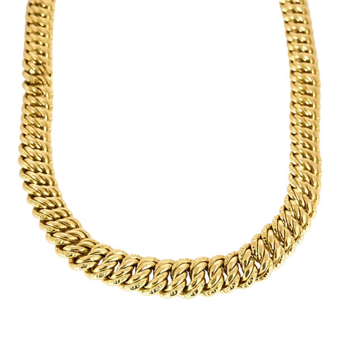 Collier Collier maille gourmette en or jaune 58 Facettes 58FC58