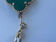 Bracelet Van Cleef & Arpels Vintage Alhambra - Bracelet 5 motifs en or blanc et calcédoine 58 Facettes 2684
