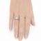 57 Bague vintage en or 18 kt et diamants 58 Facettes AN689 '(05839)