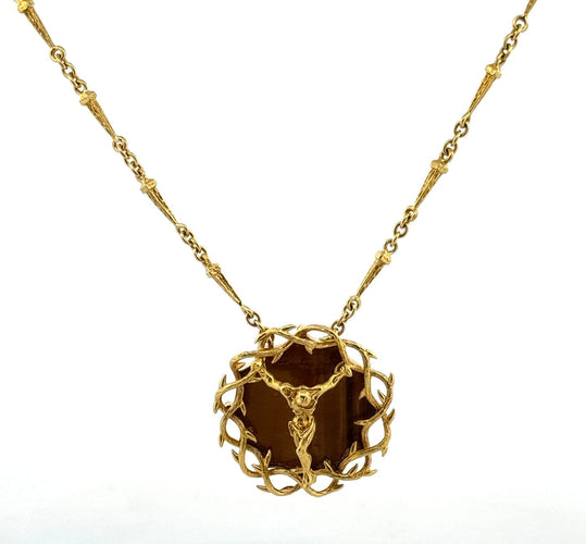 Salvador Dali - Collier en or 18 carats 58 Facettes Sd