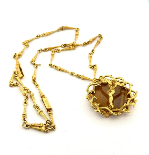 Salvador Dali - Collier en or 18 carats 58 Facettes Sd