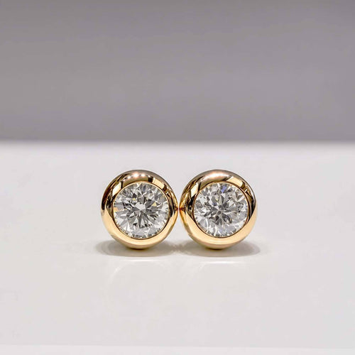 AITCHES Embrace - Boucles d'oreilles Donut en or 18K et diamants 58 Facettes GER1012YG
