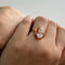 59 Bague camée ovale en or jaune 18 ct 58 Facettes 31723