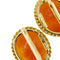 Boucles d'oreilles camée en or jaune 58 Facettes 34892