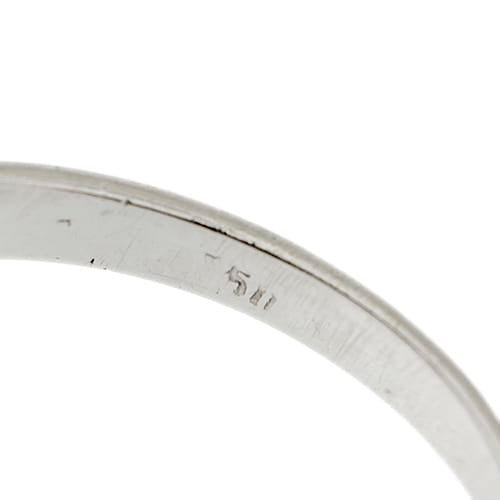 60 Bague Art déco en platine, or jaune, saphir et diamants 58 Facettes 39610