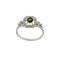 60 Bague Art déco en platine, or jaune, saphir et diamants 58 Facettes 39610