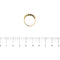 50 Bague rivière en or jaune et diamants 0,80 ct 58 Facettes 32671