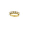 50 Bague rivière en or jaune et diamants 0,80 ct 58 Facettes 32671