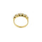 50 Bague rivière en or jaune et diamants 0,80 ct 58 Facettes 32671