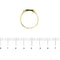 64 Bague homme en or jaune, or blanc et diamant 58 Facettes 39060