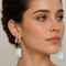 Boucles d'oreilles vintage en or 18 ct, perles baroques et diamants 58 Facettes OR247 (0089)