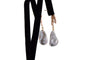 Boucles d'oreilles vintage en or 18 ct, perles baroques et diamants 58 Facettes OR247 (0089)