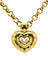 Chopard Happy Heart - Collier en or jaune et diamants 58 Facettes 90926-ac12910