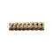 Bracelet maille américaine en or jaune 750 58 Facettes 330096435