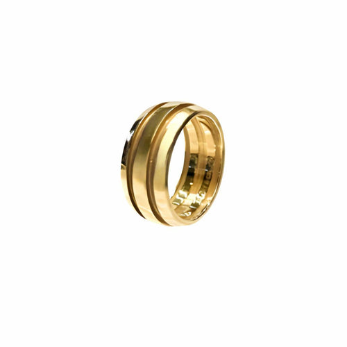 56 Tiffany & Co - Bague bandeau en or jaune 18 carats 58 Facettes CA-TIFF-ALL-RI-YG
