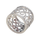 54 Bague en or blanc 18K et diamants 58 Facettes S170
